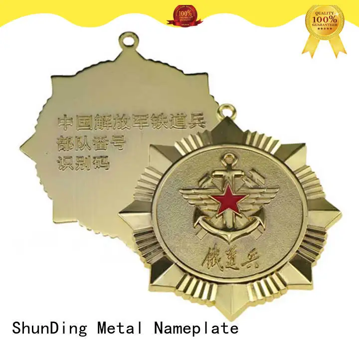 ShunDing high-quality metal sheriff badge experts for commendation 1