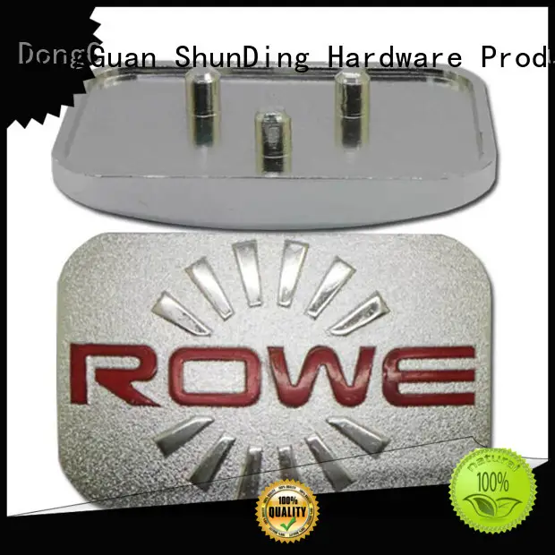 car office door name plates by Chinese manufaturer for company ShunDing 1