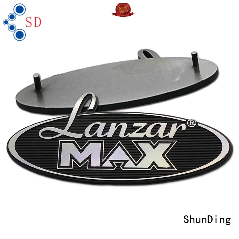 ShunDing reliable custom metal name plates car for meeting 1