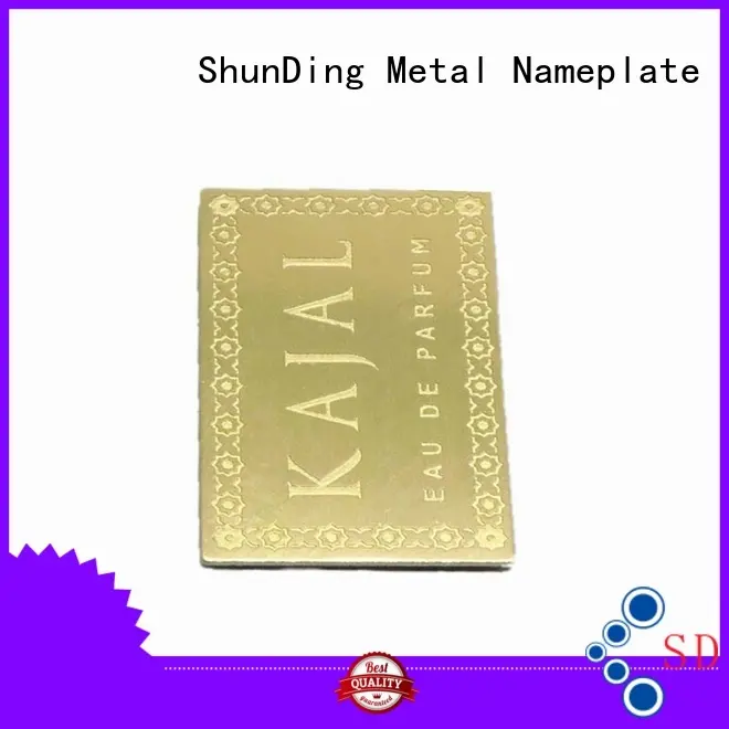 ShunDing magnificent aluminium labels free quote for identification 1