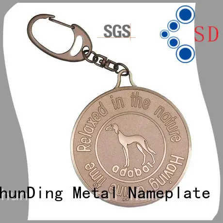 garment metal tags price for auction ShunDing 1