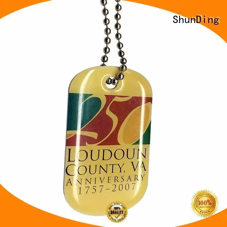 ShunDing high-quality custom metal luggage tags tag for meeting 1
