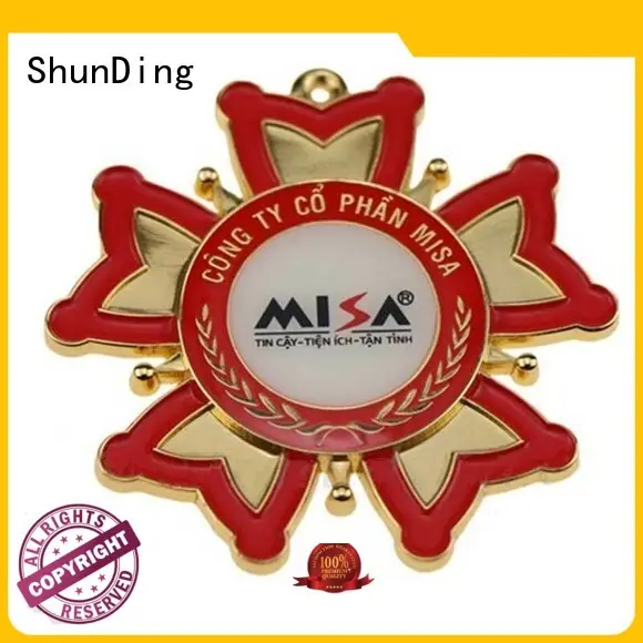 ShunDing plate personalised metal badges experts for auction 1