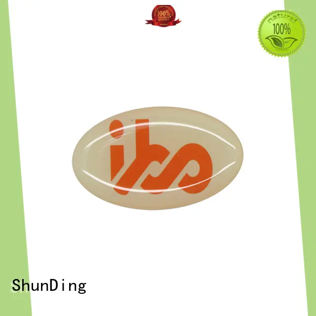 etching metal plate sticker factory price for commendation ShunDing 1