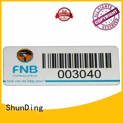 ShunDing magnificent custom metal labels bulk production for auction 1
