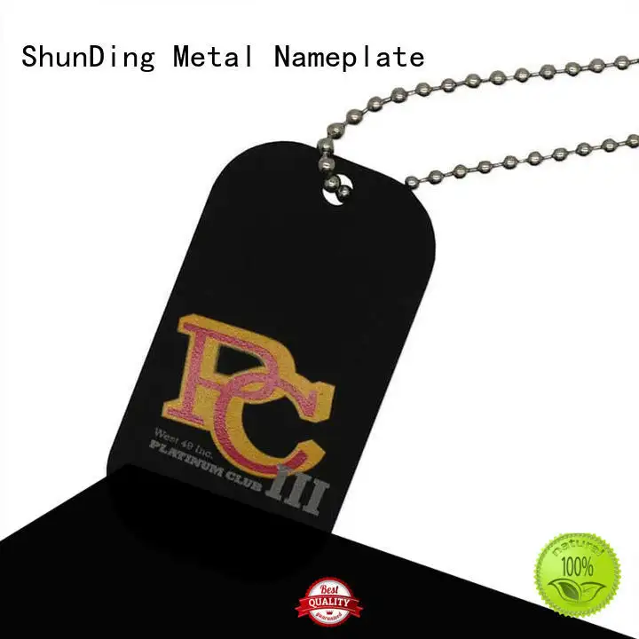 inexpensive key tag sandblasted free design for identification 1