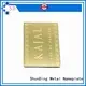 magnificent aluminium labels golden free design for auction 1