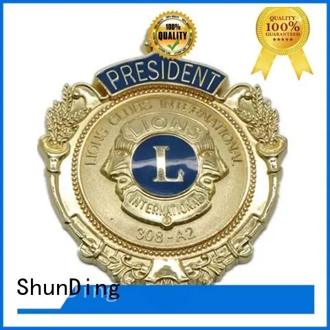 popular custom metal badges epoxy for souvenir 1
