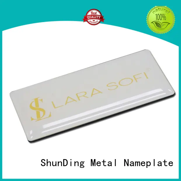 ShunDing inexpensive aluminum sticker by Chinese manufaturer for identification 1