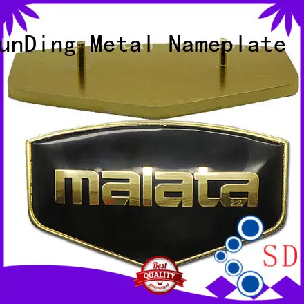 fine- quality office door name plates embossing with cheap price for staff 1
