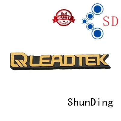 ShunDing etched metal label long-term-use for company 1