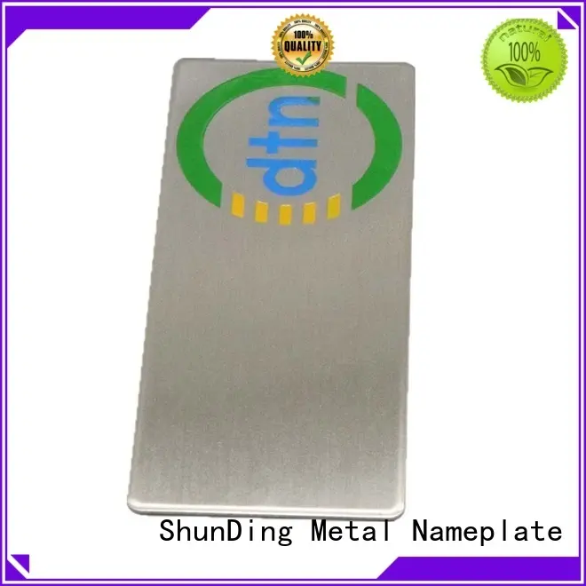 ShunDing perfume aluminium labels order now for souvenir 1