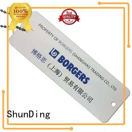 ShunDing fine- quality brand tag free design for souvenir 1