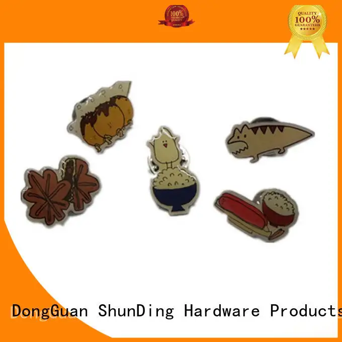 ShunDing souvenir custom metal badges supplier for auction 1