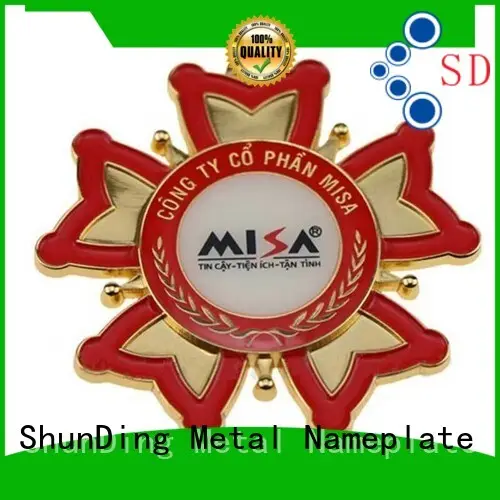 ShunDing stunning metal badge manufacturers owner for activist 1