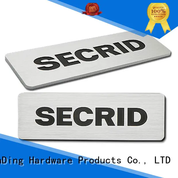 ShunDing domed engraved name plates with cheap price for identification 1