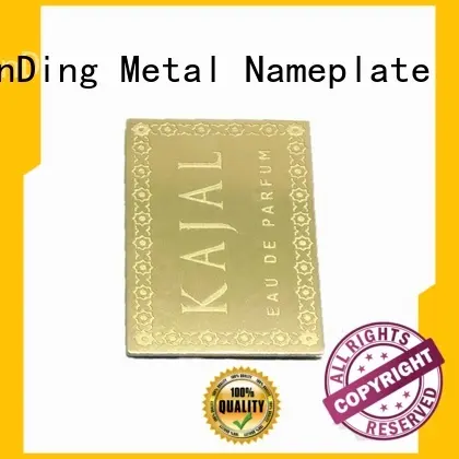 ShunDing fine- quality custom metal labels long-term-use for activist 1