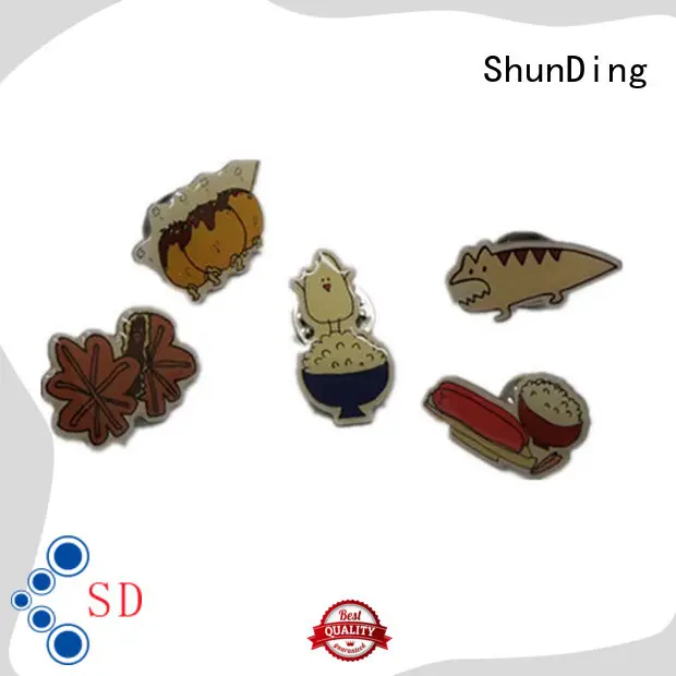 ShunDing advanced custom metal badges cost for identification 1