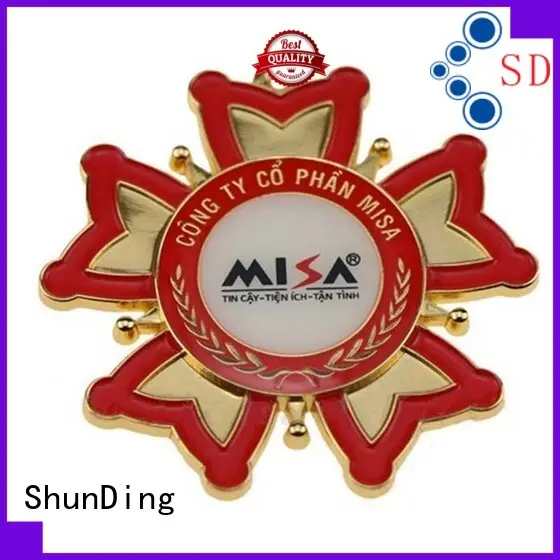 advanced custom metal logo badges price cost for souvenir 1