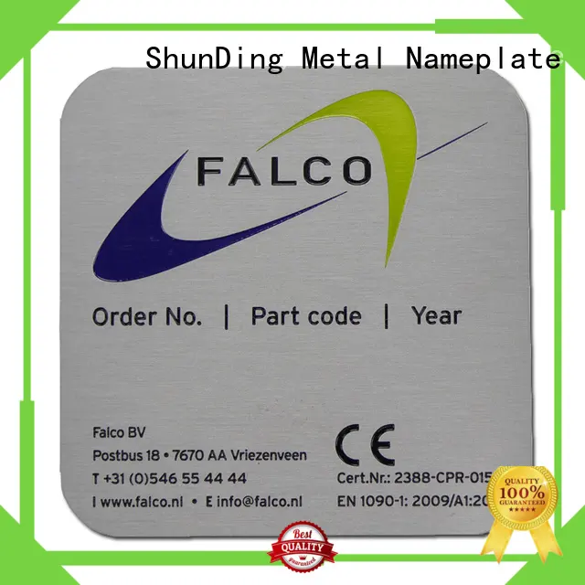ShunDing fine- quality office door name plates from China for souvenir 1