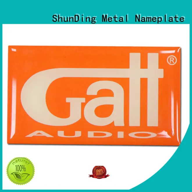 ShunDing sticker metal sticker factory price for staff 1