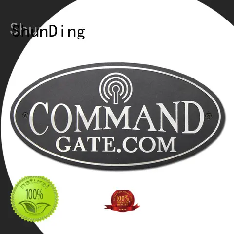 ShunDing first-rate personalized name plates directly sale for identification 1