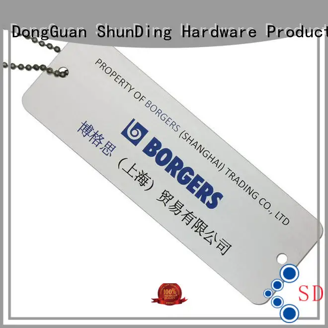 ShunDing stable metal luggage tags cost for meeting 1