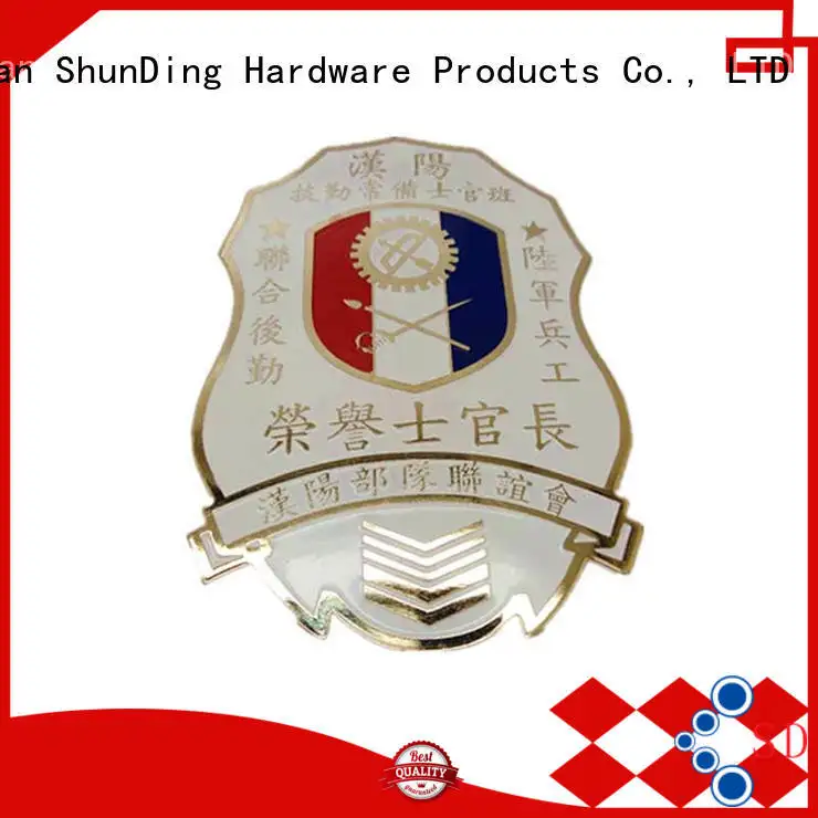 ShunDing popular metal badge manufacturers for-sale for auction 1