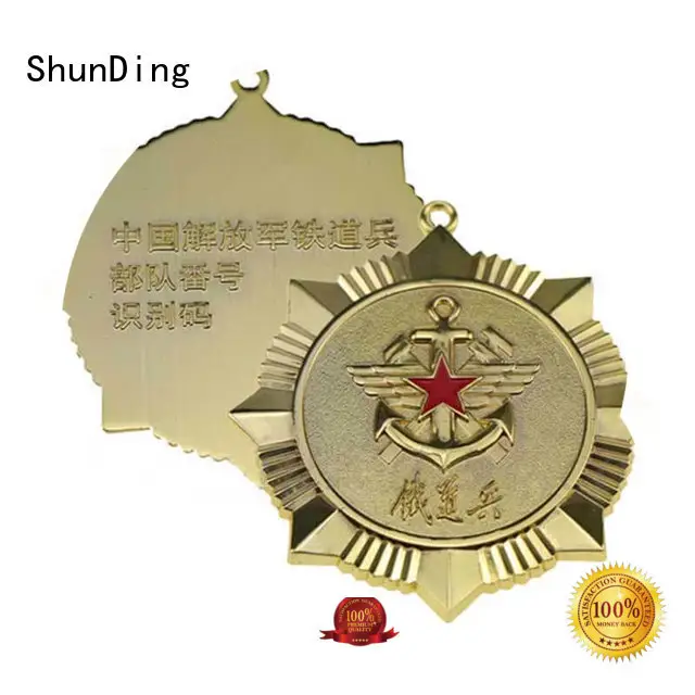 ShunDing fashion metal logo badge cost for staff 1