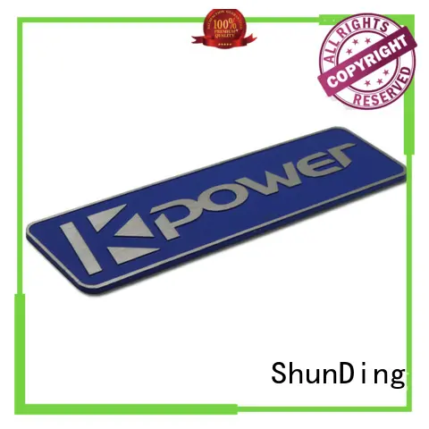 ShunDing stunning metal nameplates vendor for auction 1