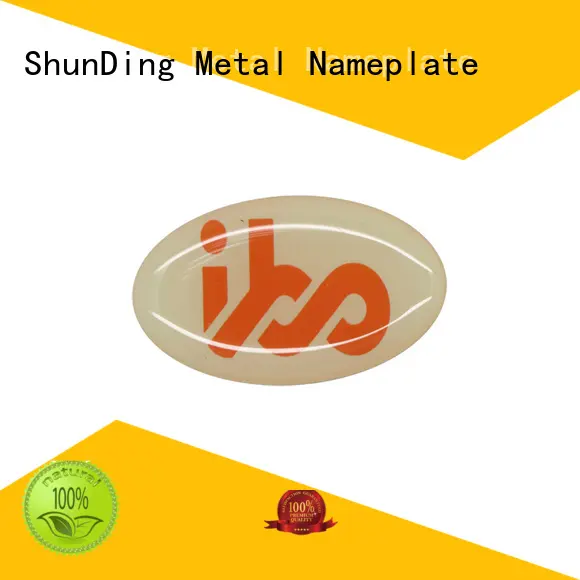 ShunDing metal metal nameplates vendor for activist 1
