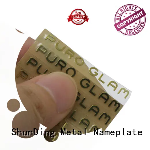 ShunDing fashion stainless steel sticker with good price for meeting 1