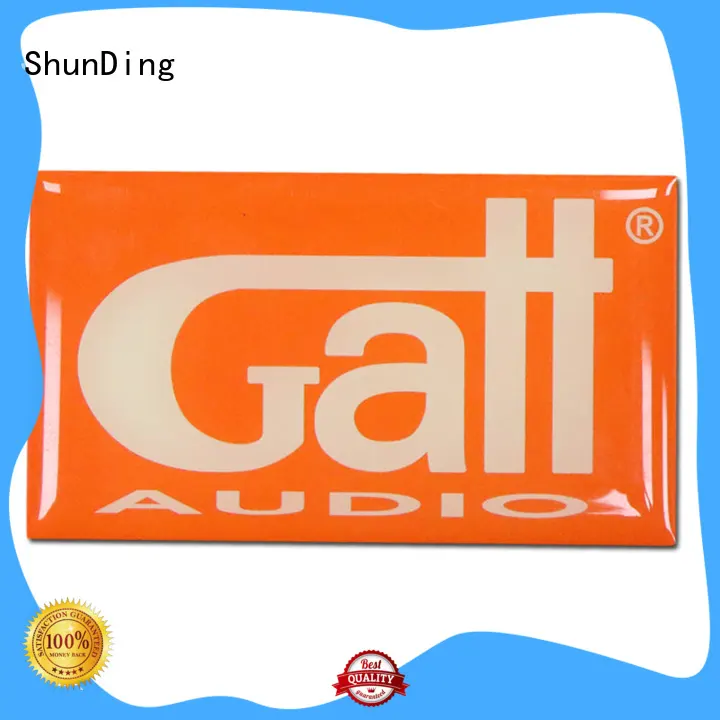ShunDing electroforming epoxy dome stickers with Quiet Stable Motor for staff 1