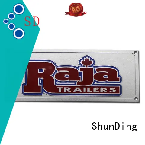 ShunDing car door name plates inquire now for staff 1