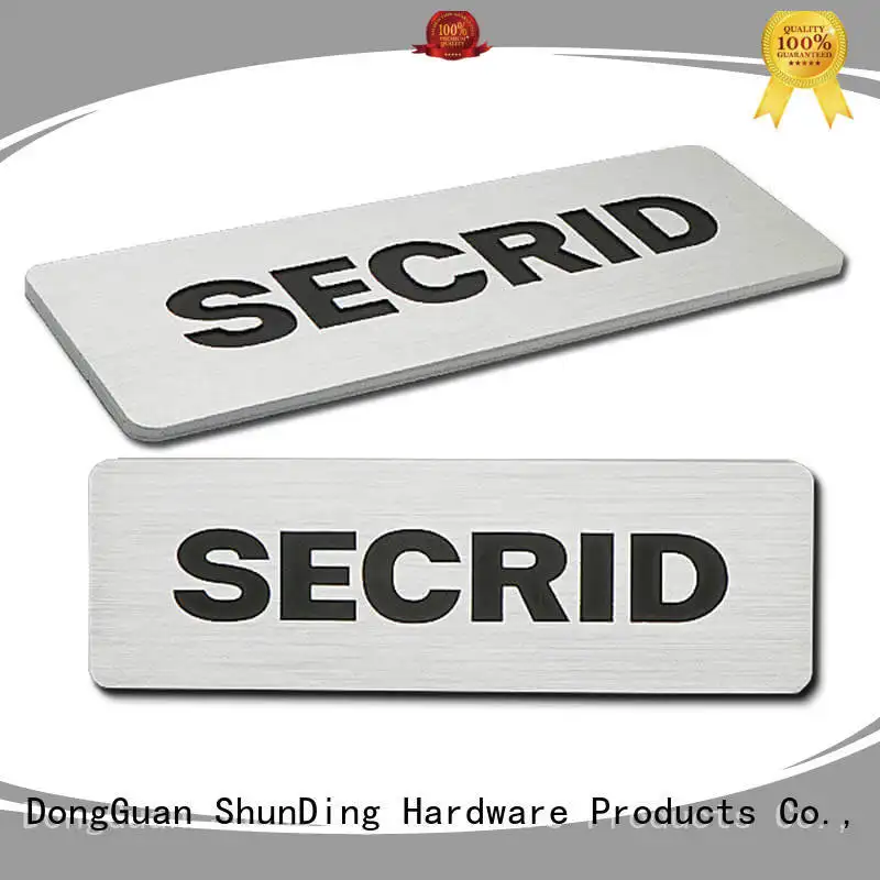 ShunDing new-arrival name plaques with good price for commendation 1