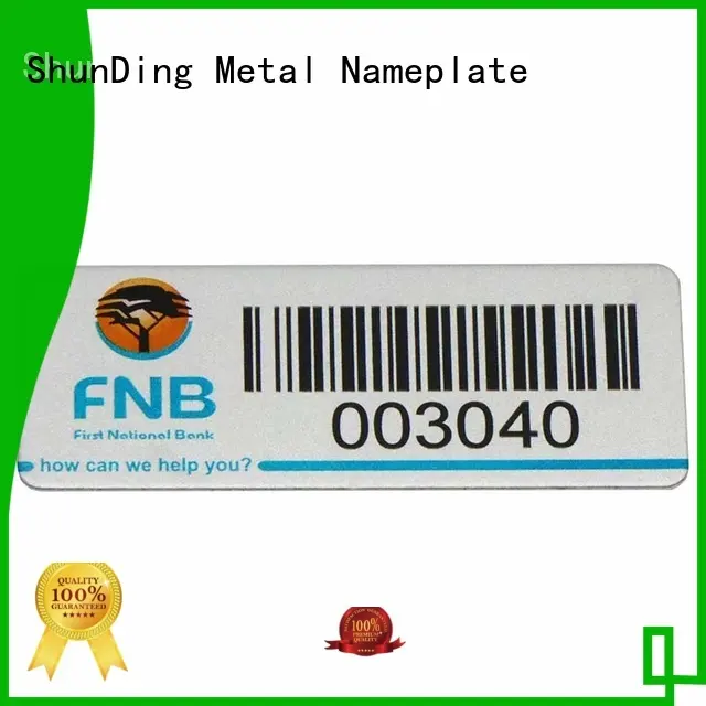 ShunDing perfume steel label from manufacturer for souvenir 1