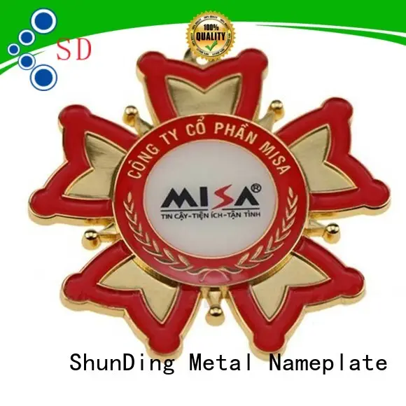 ShunDing quality aluminium sticker China Factory for identification 1