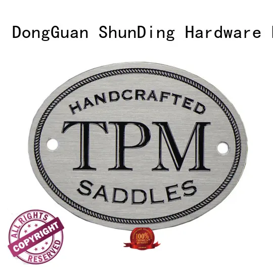 ShunDing 3d personalized name plates factory price for staff 1