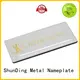 advanced metal sticker electroforming with Quiet Stable Motor for commendation 1