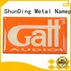 ShunDing epoxy metal plate sticker China Factory for souvenir 1