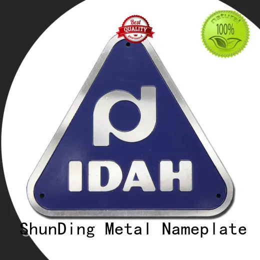 ShunDing diamondcutting personalized name plates with cheap price for meeting 1