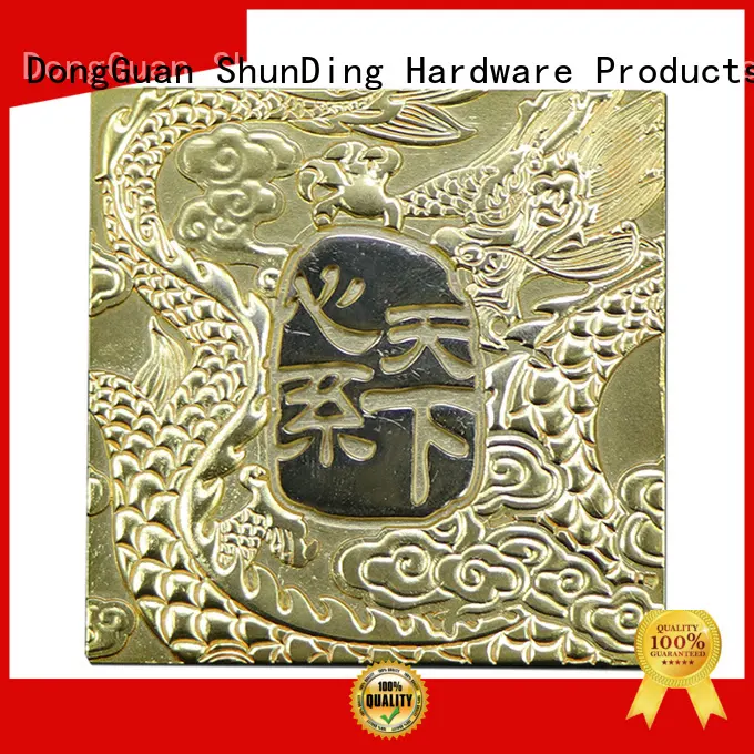 ShunDing fine- quality custom name plates from China for souvenir 1