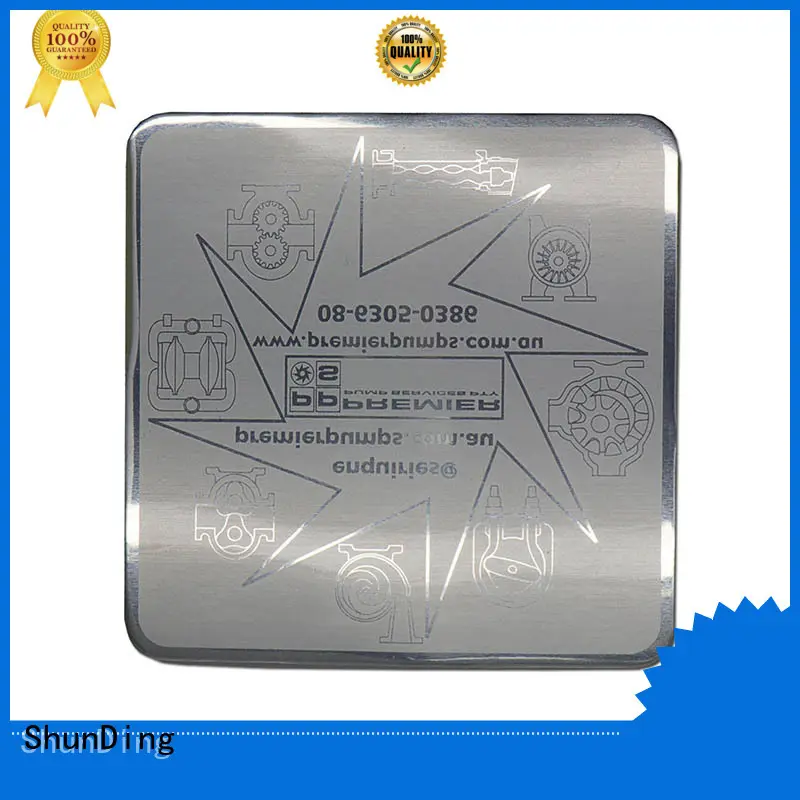 ShunDing gold nickel sticker with Quiet Stable Motor for commendation 1