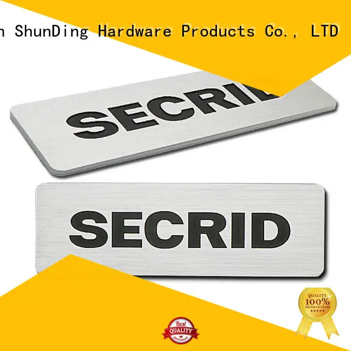 durable engraved name plates colorful by Chinese manufaturer for meeting 1