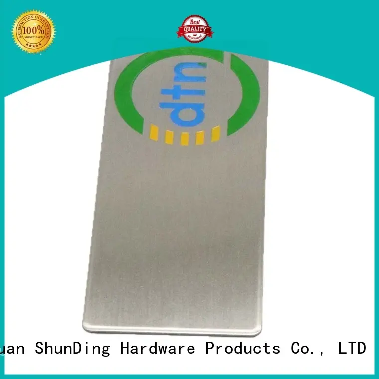 fine- quality aluminium labels round bulk production for company 1