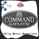 ShunDing high-quality personalized name plates from China for souvenir 1