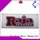 ShunDing aluminum personalized name plates with good price for identification 1