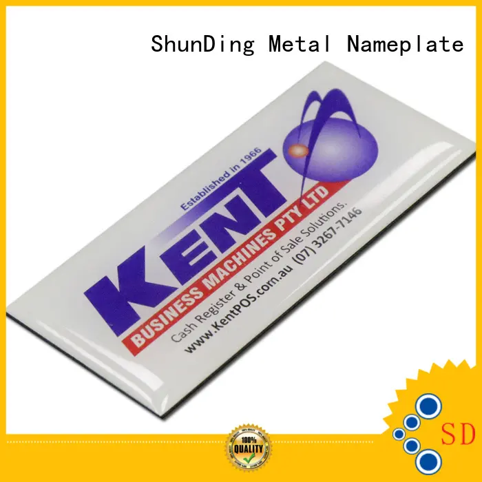 useful metal plate sticker wine with good price for auction 1