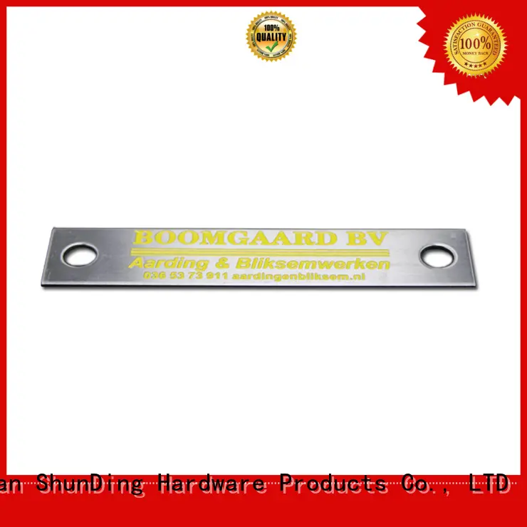 ShunDing embossed custom name tags from China for meeting 1