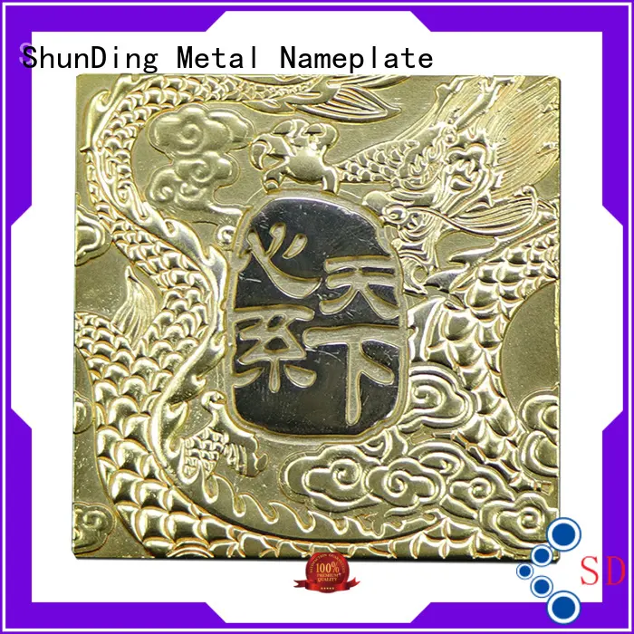 first-rate engraved name plates car with good price for identification 1